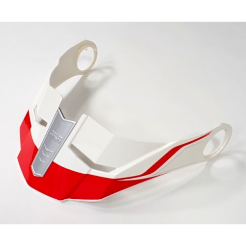 Z2574LYWBR - kšilt přilby GIVI X.33 - bílá/červená