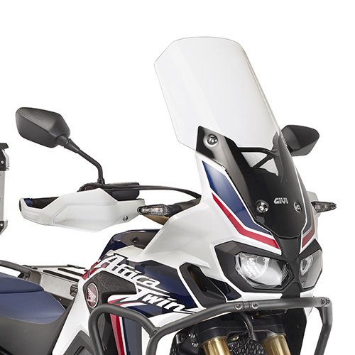D1178ST čiré plexi Honda CRF 1100L Africa Twin Adv. Sports (20-24), vxš585x415 mm, o 150 mm vyšší