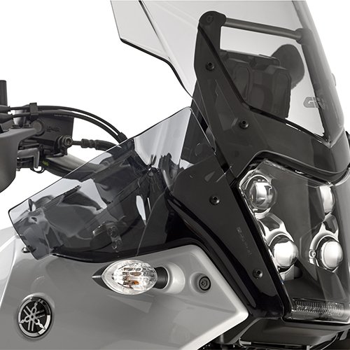 DF2145 boční plexi kouřové na ochranu rukou Yamaha XT 700 Z Ténéré (19-24), včetně montážní sady
