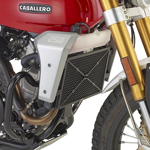 PR9150 kryt chladiče motoru Fantic Caballero 125-250-500 (18-23), černý lakovaný