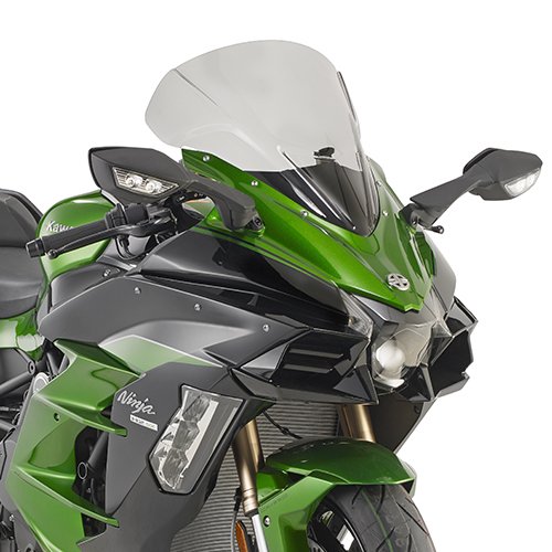 D4123S plexi kouřové Kawasaki Ninja H2 1000 SX (18-23), vxš440x440 mm