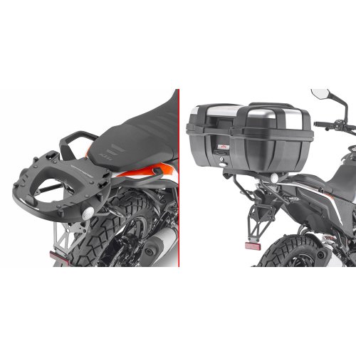 SR7711 horní nosič pro KTM Adventure 390 (20-24) pro kufr Monokey nebo Monoleck, bez plotny