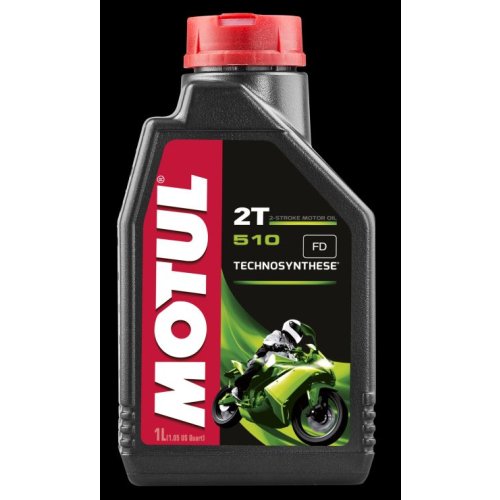 510 - 2T , 1 litr MOTUL - polosysntetický olej pro dvoutakty