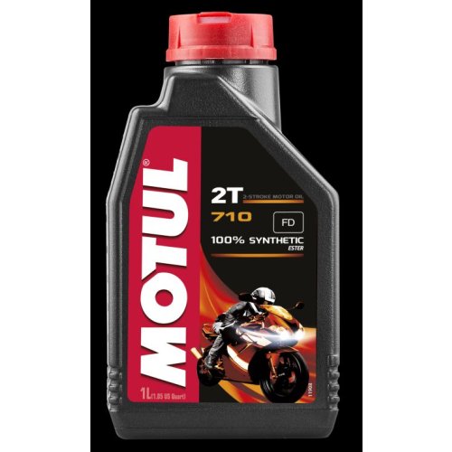 710 - 2T, 1litr MOTUL - plně syntetický olej pro dvoutaktní sportovní a závodní moto