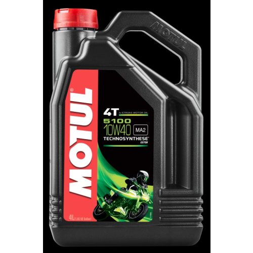 5100 10W40 4 litry MOTUL Syntetický olej pro všechny čtyřtaktní motocykly