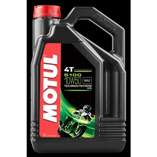 5100 10W50 4 litry  MOTUL Syntetický olej pro všechny čtyřtaktní motocykly