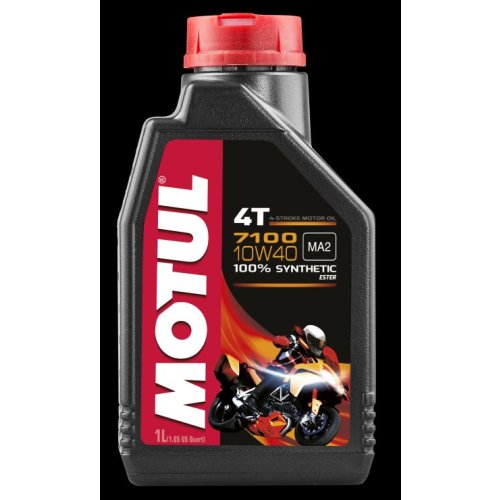 7100 10W40 1 litr MOTUL Plně syntetický olej určený pro čtyřdobé motocykly
