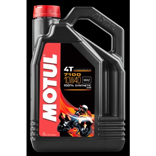 7100 10W40 4 litry MOTUL Plně syntetický olej určený pro čtyřdobé motocykly