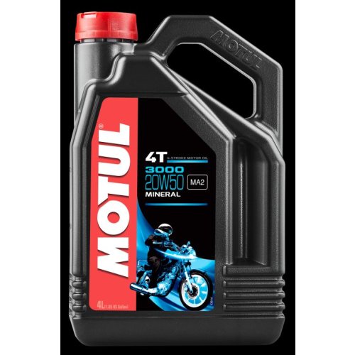 3000 20W50 4 litry MOTUL - motorový olej pro čtyřtaktní motocykly