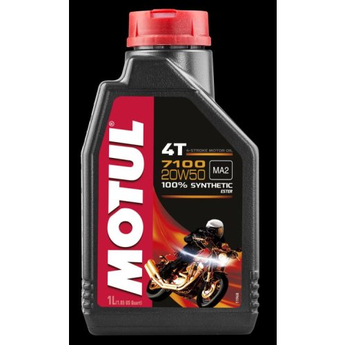 7100 20W50 1 litr MOTUL Plně syntetický olej určený pro čtyřdobé motocykly