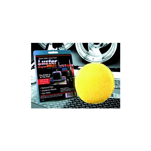 LUSTER Super Pad - lěštící houbička na kov,průměr 13cm