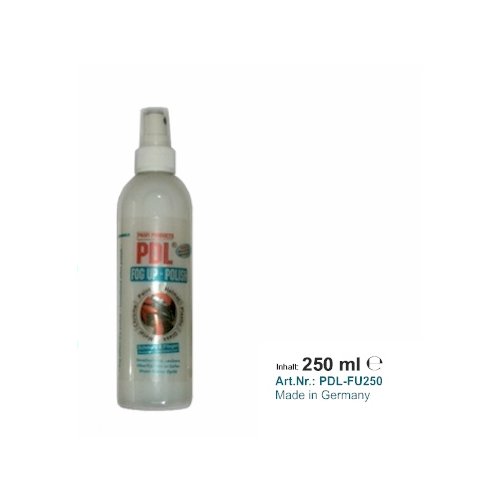 PDL-FU250 Profi Dry Lube Fog Up Polish - rychločistič na všechny povrchy, 250 ml