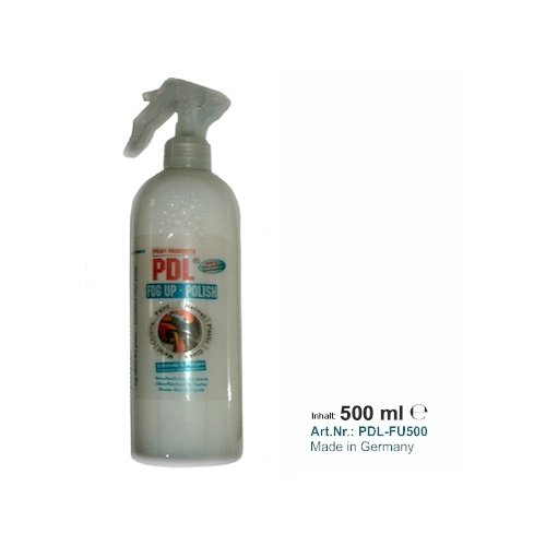 PDL-FU500 Profi Dry Lube Fog Up Polish - rychločistič na všechny povrchy, 500 ml