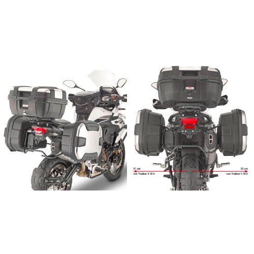 PL8711 trubkový nosič Benelli TRK 502 X (18-24) pro boční kufry
