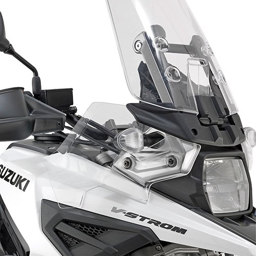 DF3117 boční plexi čiré na ochranu rukou Suzuki V-Strom 1050/XT/SE (20-24), včetně montážní sady