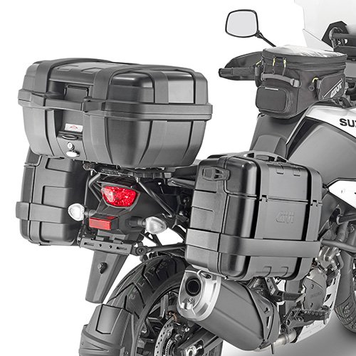 PLO3118MK trubkový nosič bočních kufrů PL ONE-FIT pro Suzuki V-Strom 1050/XT/SE (20-24), DE (23)