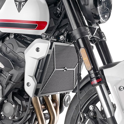 PR6419 kryt chladiče motoru Triumph Trident 660 (21-24), černý lakovaný