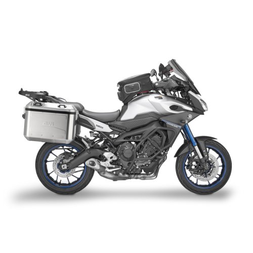 DLMK36APACK2 pravý + levý kufr GIVI Dolomiti 36 Trekker hliníkový stříbrný (boční), objem 2x36 ltr.