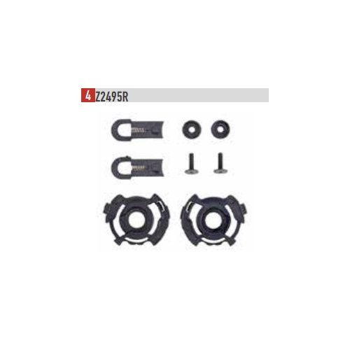 Z2495R kompletní boční úchyt se šrouby (L+P) plexi pro přilbu GIVI X.21