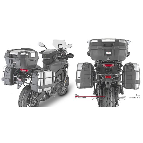 PLO2159MK trubkový nosič bočních kufrů PL ONE-FIT pro Yamaha Tracer 9 (21-24)