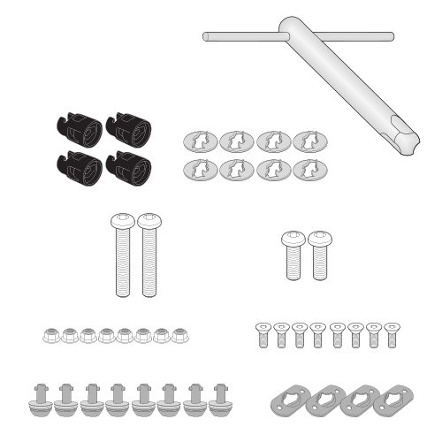 08RKIT sada pro přestavbu nosiče PLO 8400CAM/MK pro Harley Davidson Pan America 1250 (21-25)