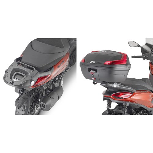 SR5616 special rack Piaggio Beverly 300-400 HPE (21-24), bez plotny, pro MONOLOCK