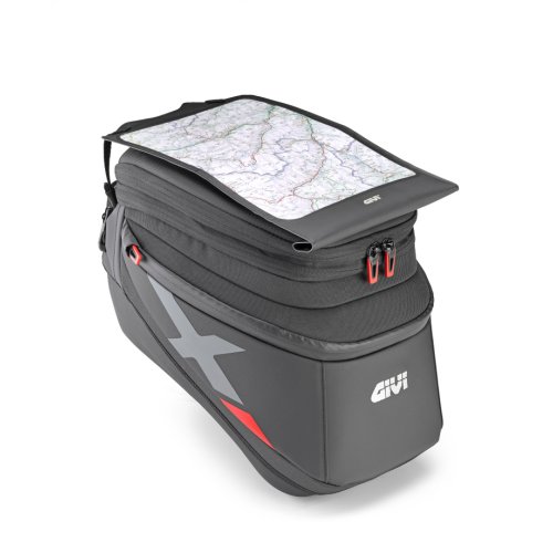 XL04 tankruksak GIVI pro BMW a KTM, řada TANKLOCK s rychloupínáním, rozšiřovací, černý, 15-20 lt.