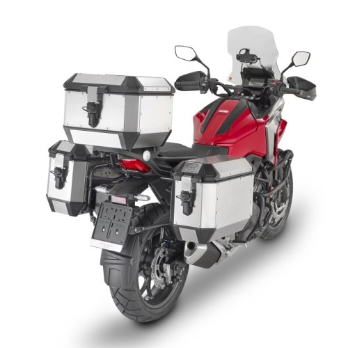ALA44B černý horní kufr GIVI Trekker ALASKA celohliníkový (Monokey topcase), objem 44 ltr.