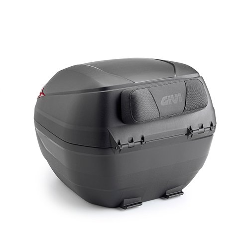 C30N kufr GIVI černý, červené odrazky (Monolock s vlastní plotnou), objem 30 ltr.