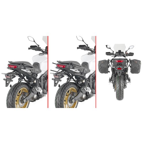 TR2159 trubkový rychlosundávací držák brašen pro Yamaha Tracer 9 (21-24), systém REMOVE-X