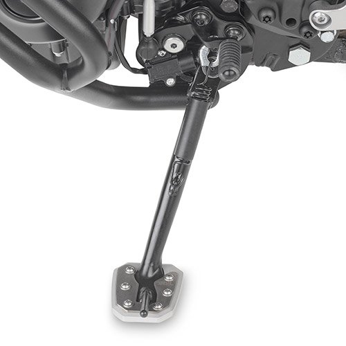 ES2159 rozšíření bočního stojánku Yamaha Tracer 9 (21-24), stříbné hliníkové