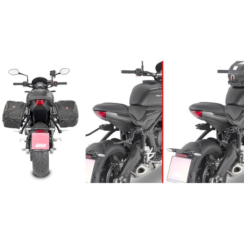 TR6419 trubkový rychlosundávací držák brašen pro Triumph Trident 660 (21-24), systém REMOVE-X