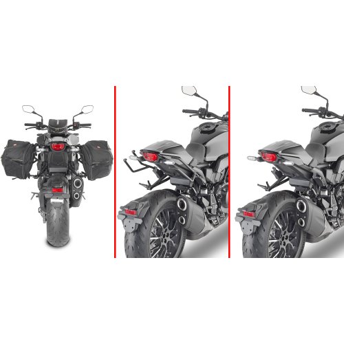 TR1165 trubkový rychlosundávací držák brašen pro Honda CB 1000 R (18-24), systém REMOVE-X