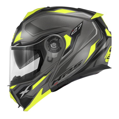 Přilba GIVI X.27F SEBY Sector matná titan-černá-fluo
