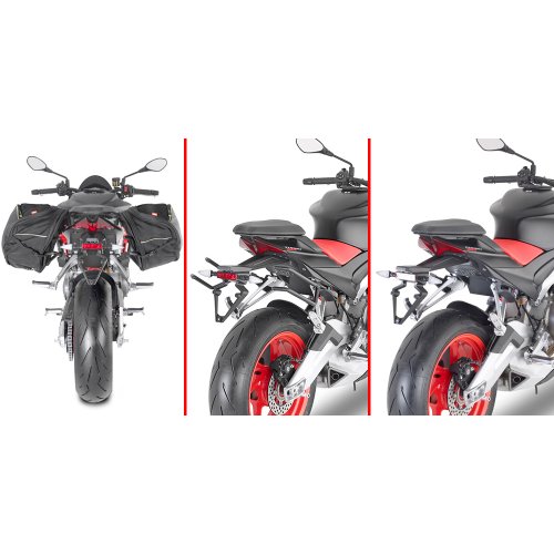 TR4118 trubkový rychlosundávací držák brašen pro Kawasaki Z 900 (20-24), systém REMOVE-X