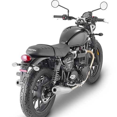 TR6407 trubkový rychlosundávací držák brašen pro Triumph Street Twin 900 (16-22), systém REMOVE-X