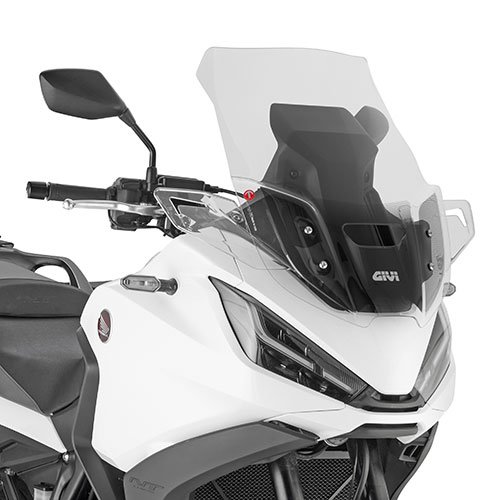 D1196ST čiré plexi Honda NT 1100 (22-24), výška 550 mm, o 80 mm vyšší než orig.