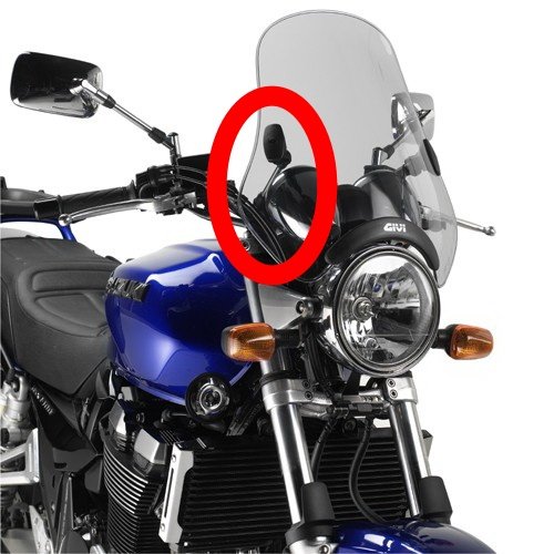 D40 samostatná montážní sada pro 2-děrová plexi (A600-605, A660)