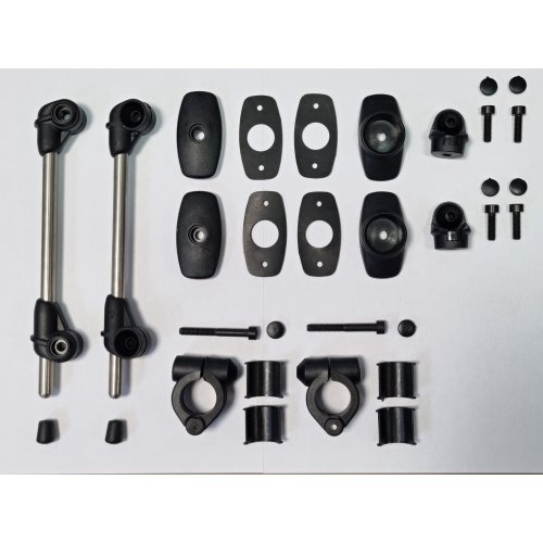 D40 samostatná montážní sada pro 2-děrová plexi (A600-605, A660)