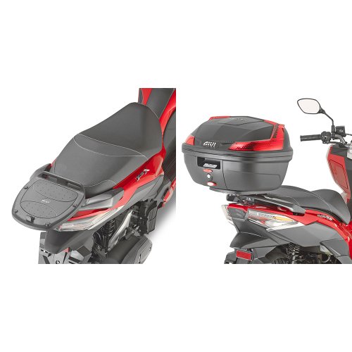 SR7066 special rack SYM JET X 125 (21-24), bez plotny, pro kufry MONOLOCK