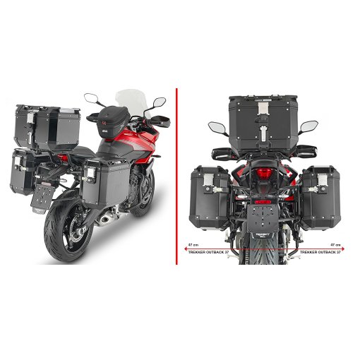 PLO6421CAM trubkový nosič PL ONE-FIT pro Triumph Tiger Sport 660 (22-24) pro boční kufry OBKN
