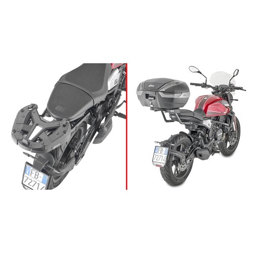 9351FZ zadní nosič kufru pro Moto Morini Seiemmezzo SCR 650 (22-23), bez plotny