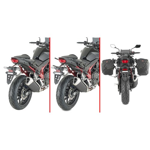 TR1200 trubkový rychlosundávací držák brašen pro Honda CB 750 Hornet (23-24), systém REMOVE-X