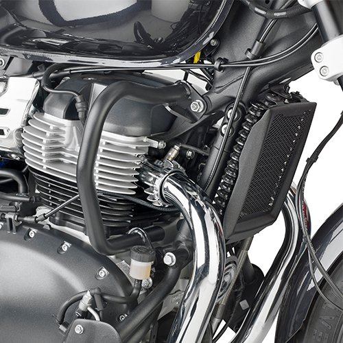 TN9058 padací rámy Royal Enfield Super Meteor 650 (23-24), černé