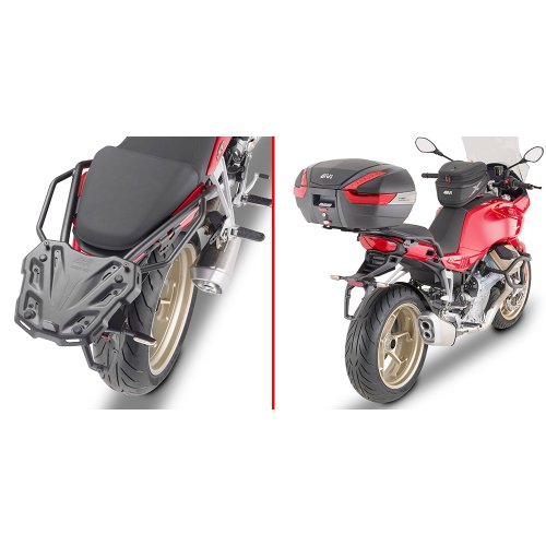 SR8207 horní nosič pro Moto Guzzi V100 Mandello 1000 (22-24) pro kufr Monokey nebo Monoleck, bez plo