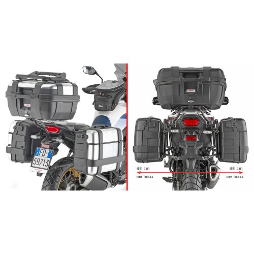 PLO1201MK trubkový nosič bočních kufrů PL ONE-FIT pro Honda XL 750 Transalp (23-25)