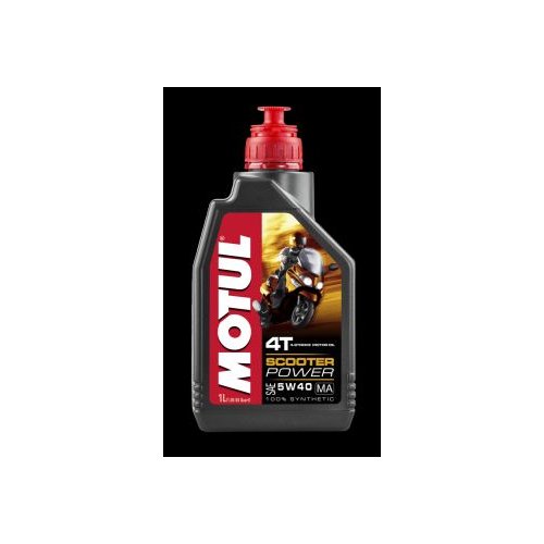 SCOOTER Power 4T 5W40 1ltr.  -  100% syntetický olej určený pro silné a moderní skútry