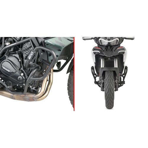 TN8717 padací rámy Benelli TRK 702/702 X (23-24), černé