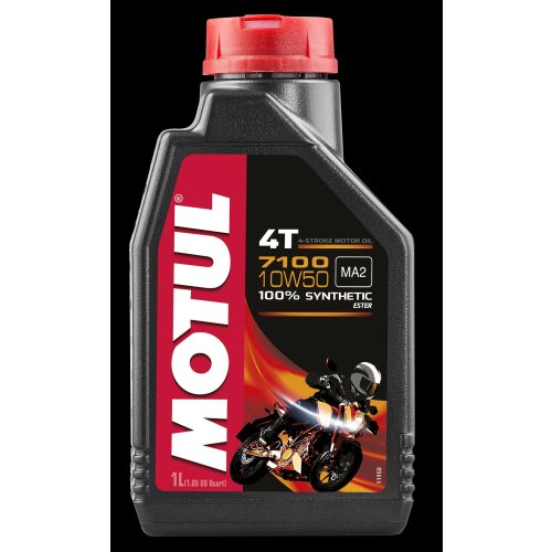 7100 10W50 1 litr MOTUL Plně syntetický olej určený pro čtyřdobé motocykly