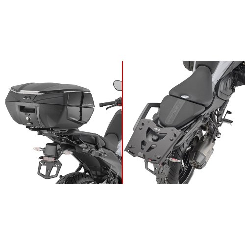 SRA5143 special rack BMW R 1300 GS (24-26)/C 400 X/GT (25-26) včetně AL plotny, černý, max. 6 kg